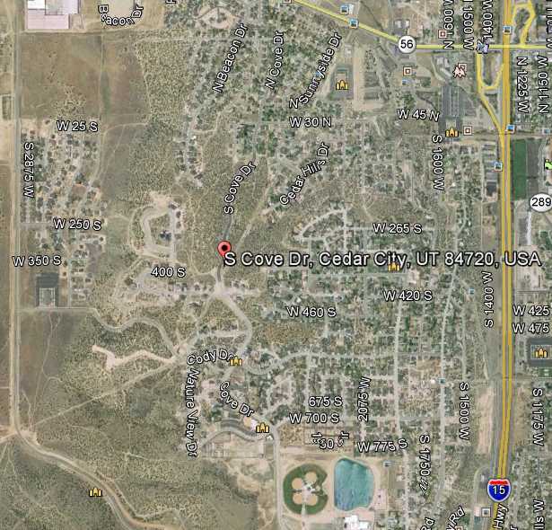Google Map of Cedar City LDS Temple